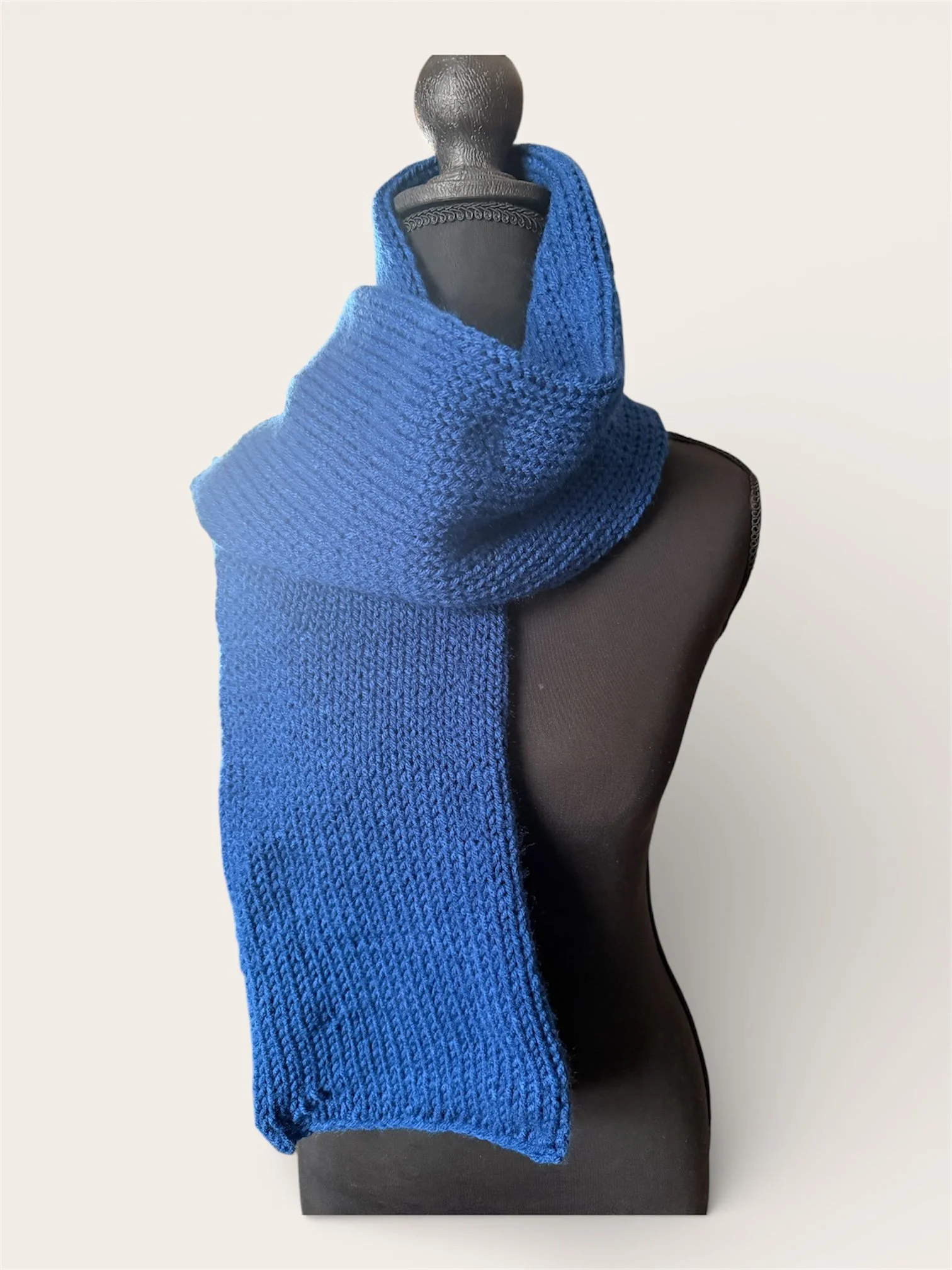 Navy Blue Scarf