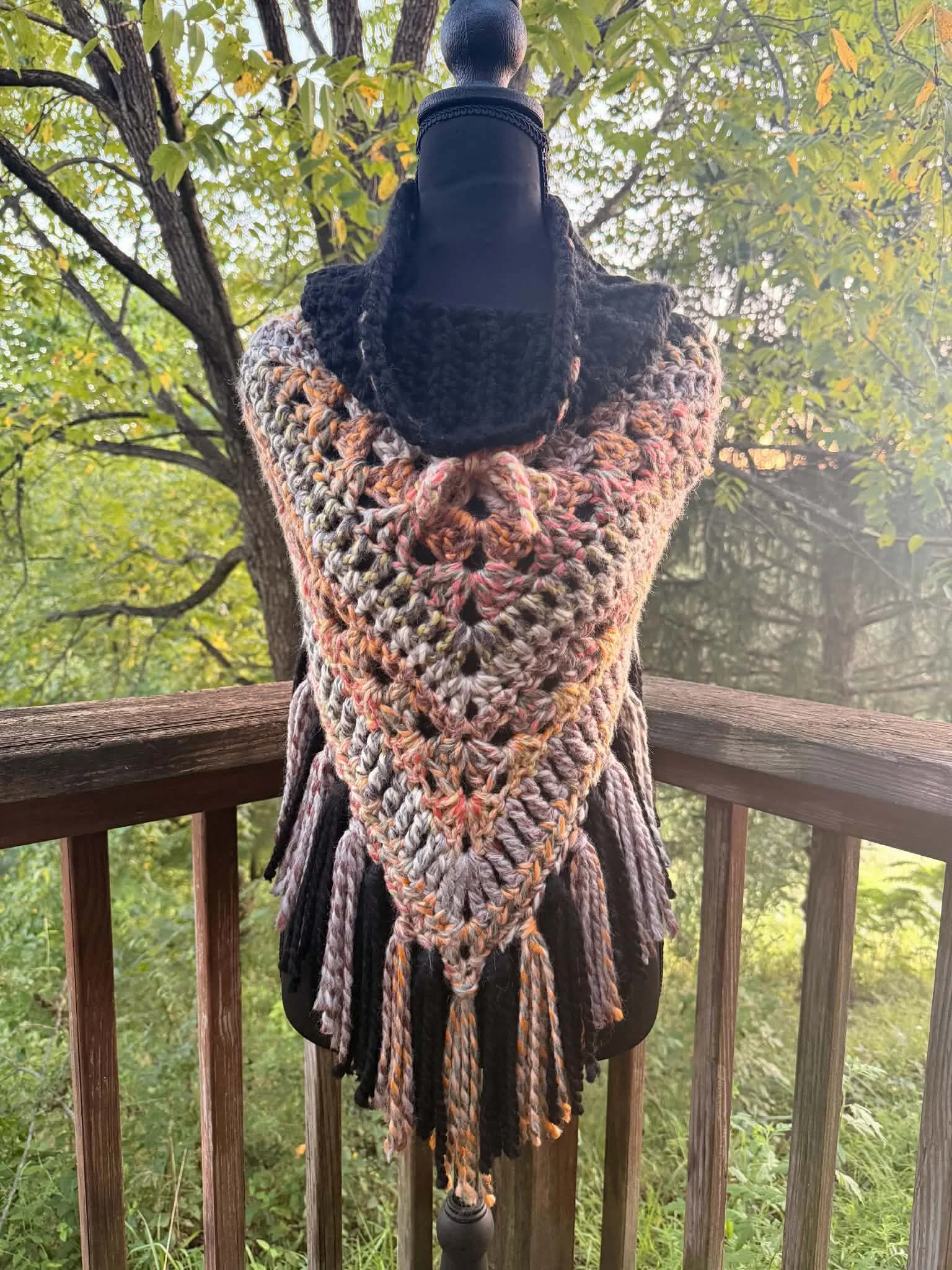 Harvest Triangle Scarf