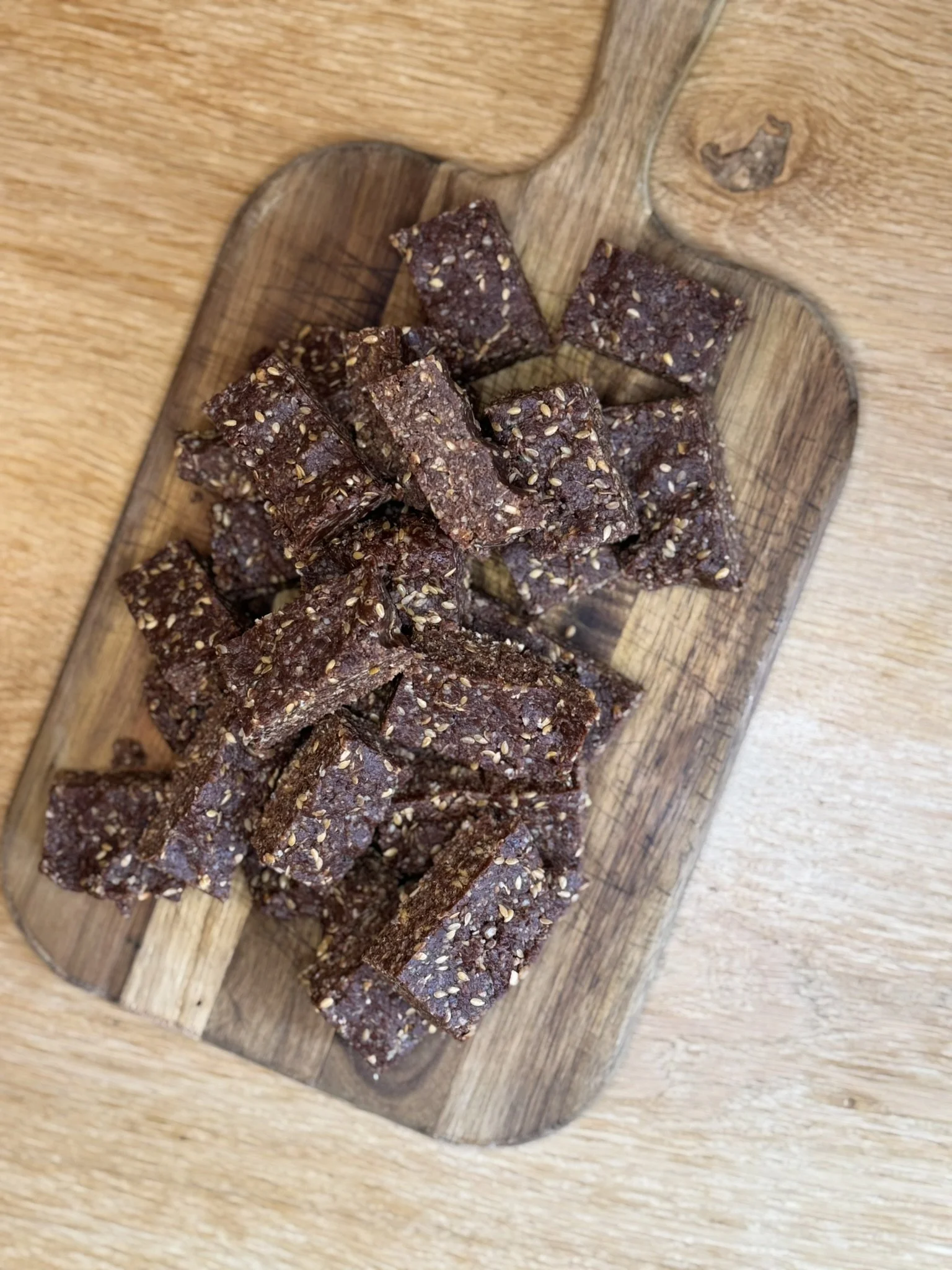 Cacao + Tahini Bites
