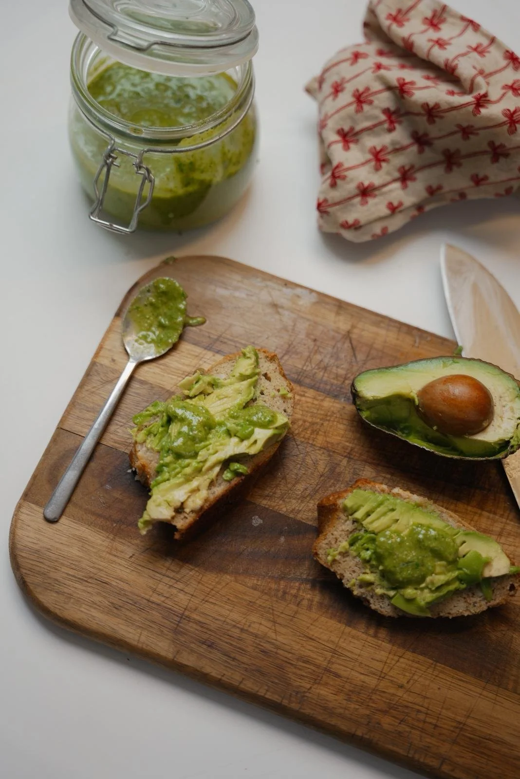 Walnut + Spinach Pesto