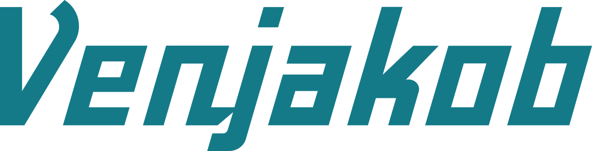 Logo with the text 'Veyjakob' in a stylized font.