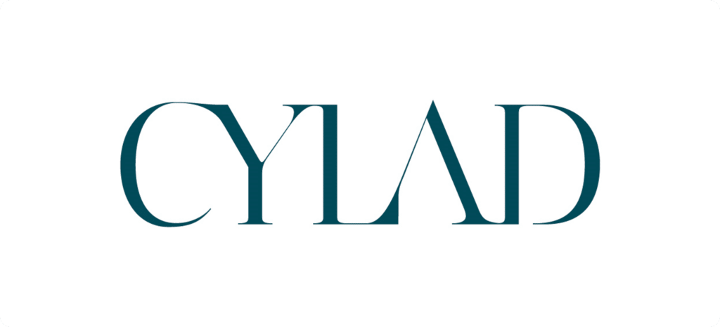 The word "CYLAD" in stylized, bold, dark blue text with a white background.
