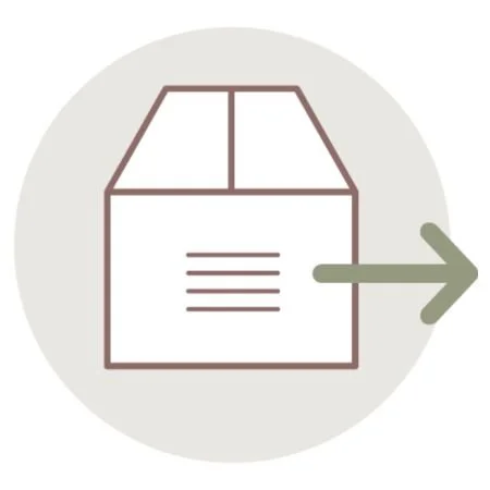 Shipping a Little Saps gift tree directly from the farm to the recipient’s door.