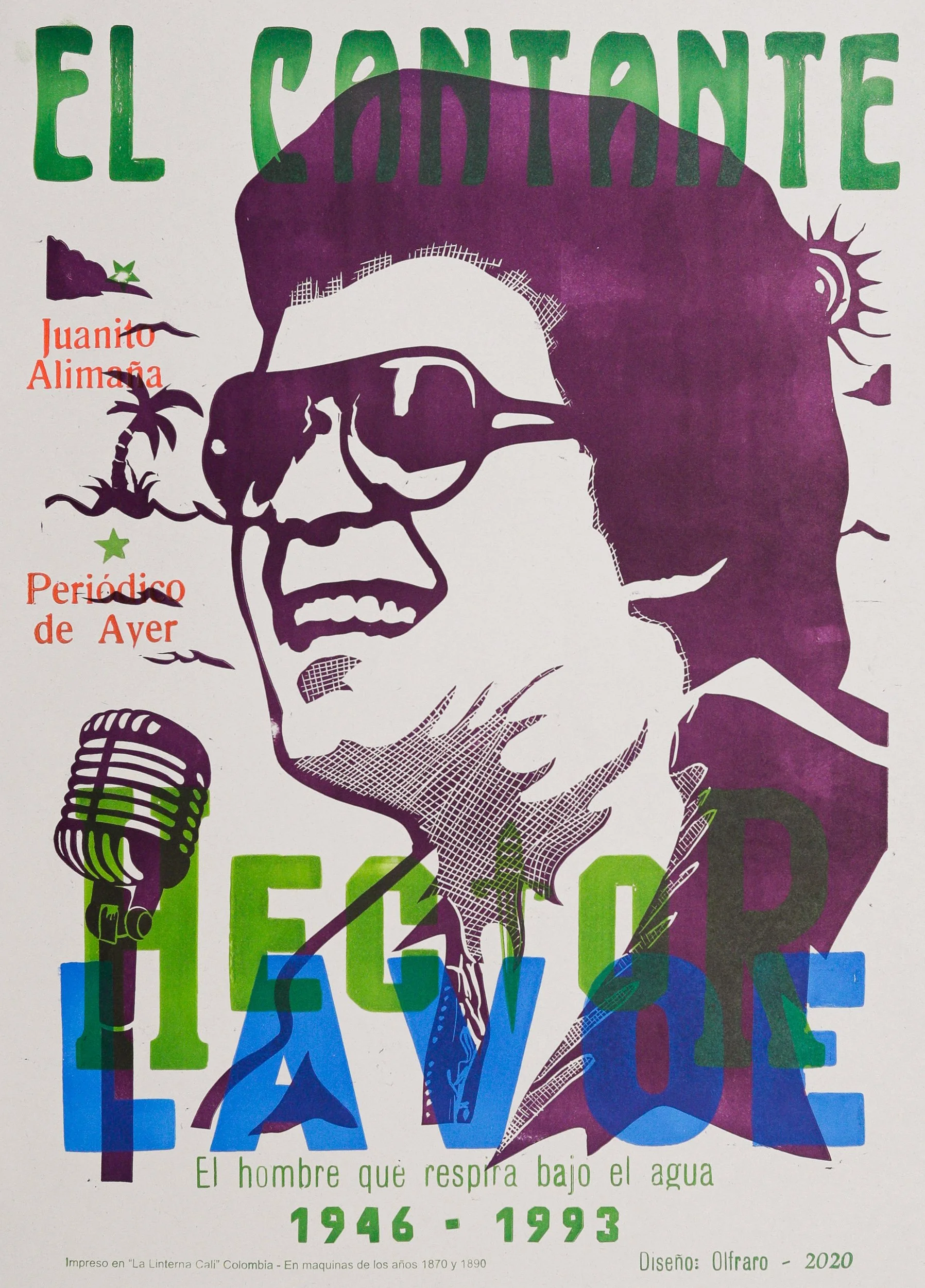 Hector Lavoe by Olfraro & La Linterna