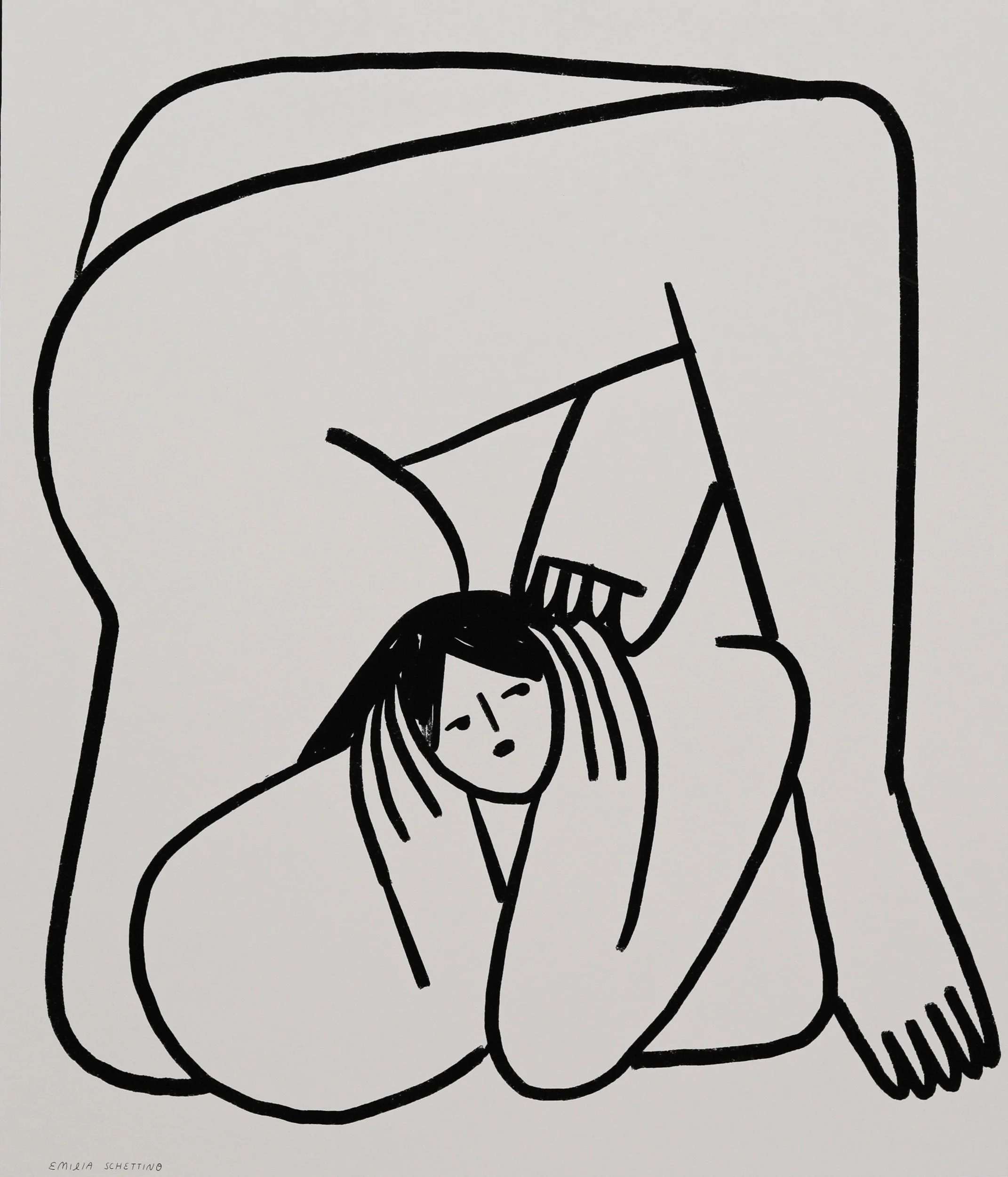 Contorsionista 02 by Emilia Schettino