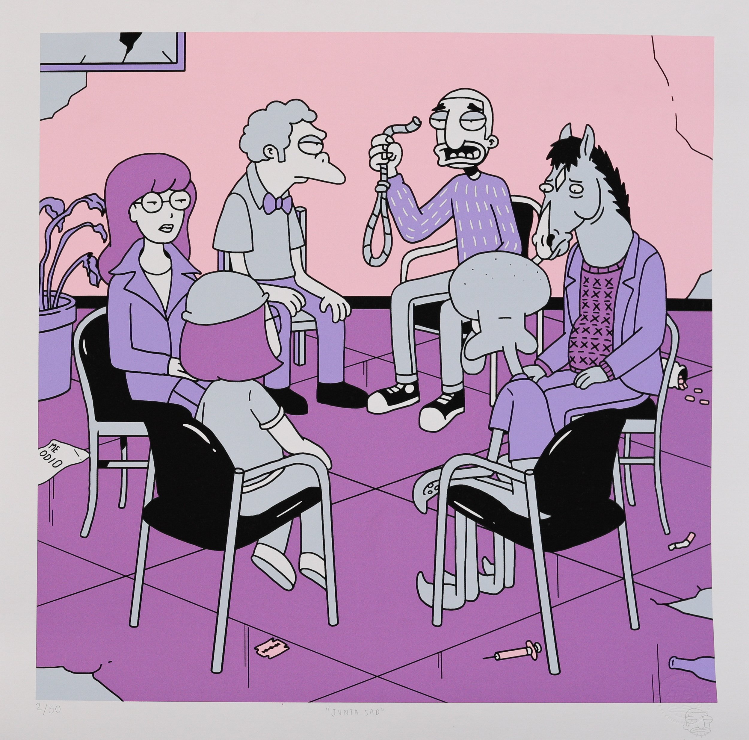 Sad group by Chico Sin Cabello De Pan