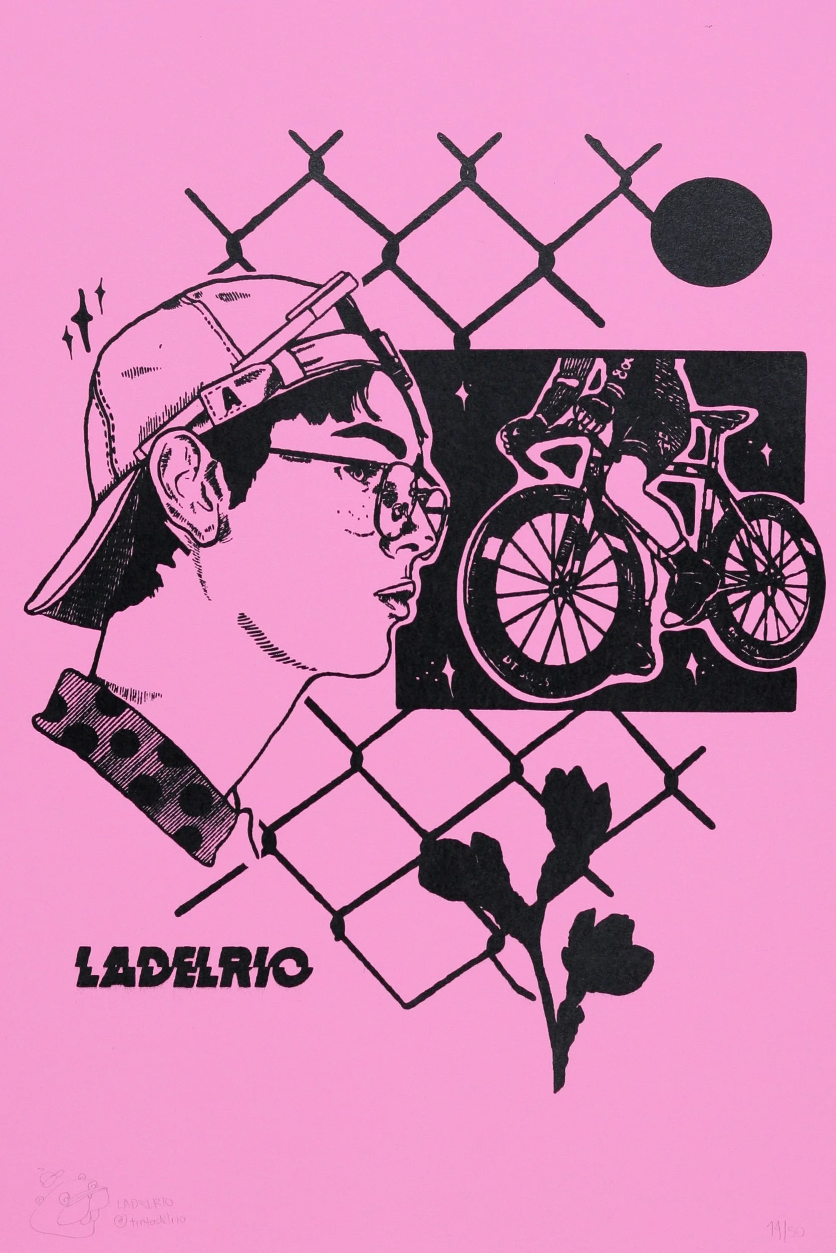 Reflexiones (Pink Paper) by Tinta Del Rio