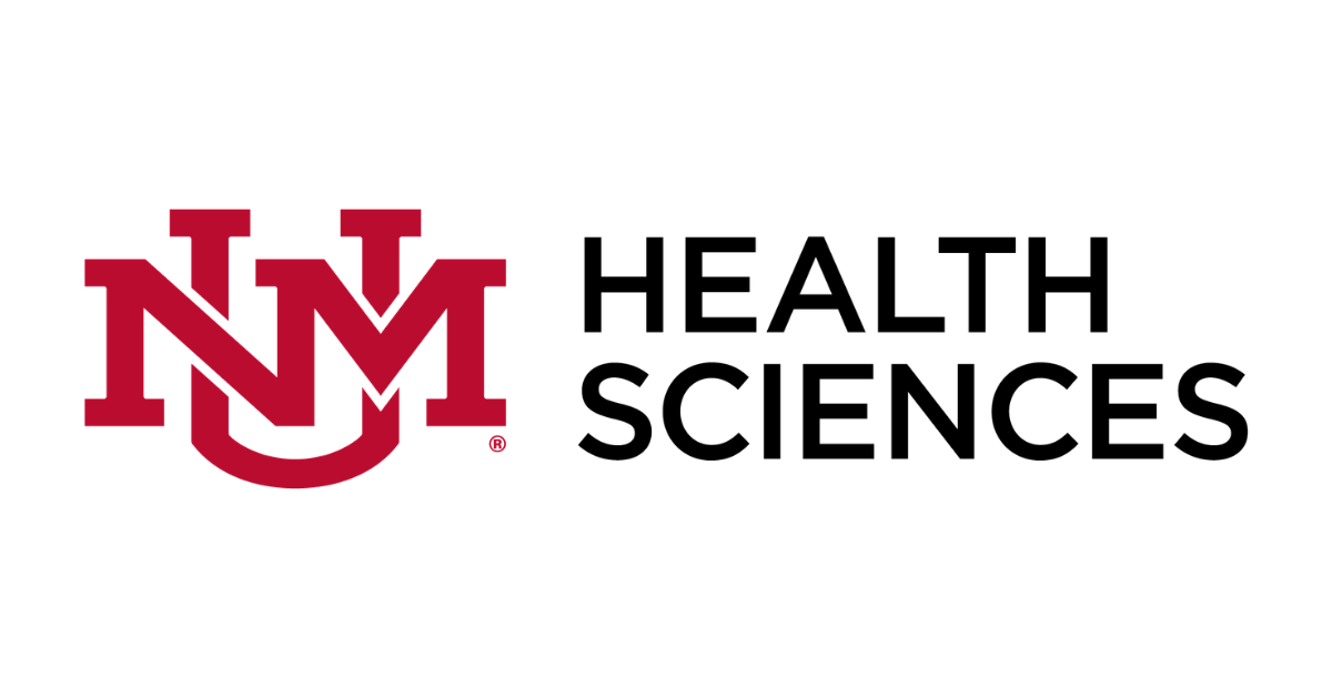 Logo of the University of New Mexico with a maroon "UNM" monogram and the university name in black text to the right.