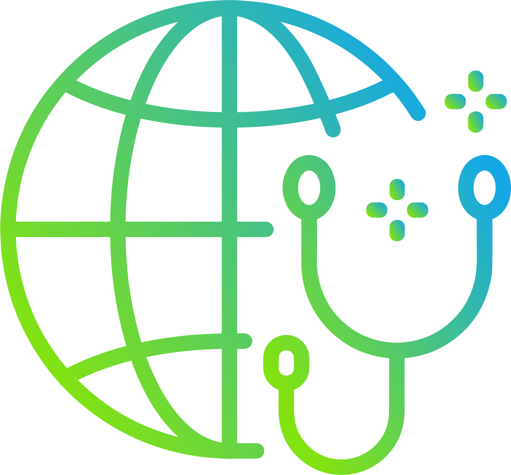Colorful abstract illustration of a human brain with connected lines and nodes, representing neural network or artificial intelligence.