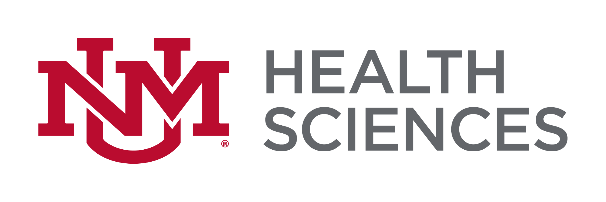 University of Nebraska Medical Center Health Sciences logo with red N and M intertwined and text in gray.