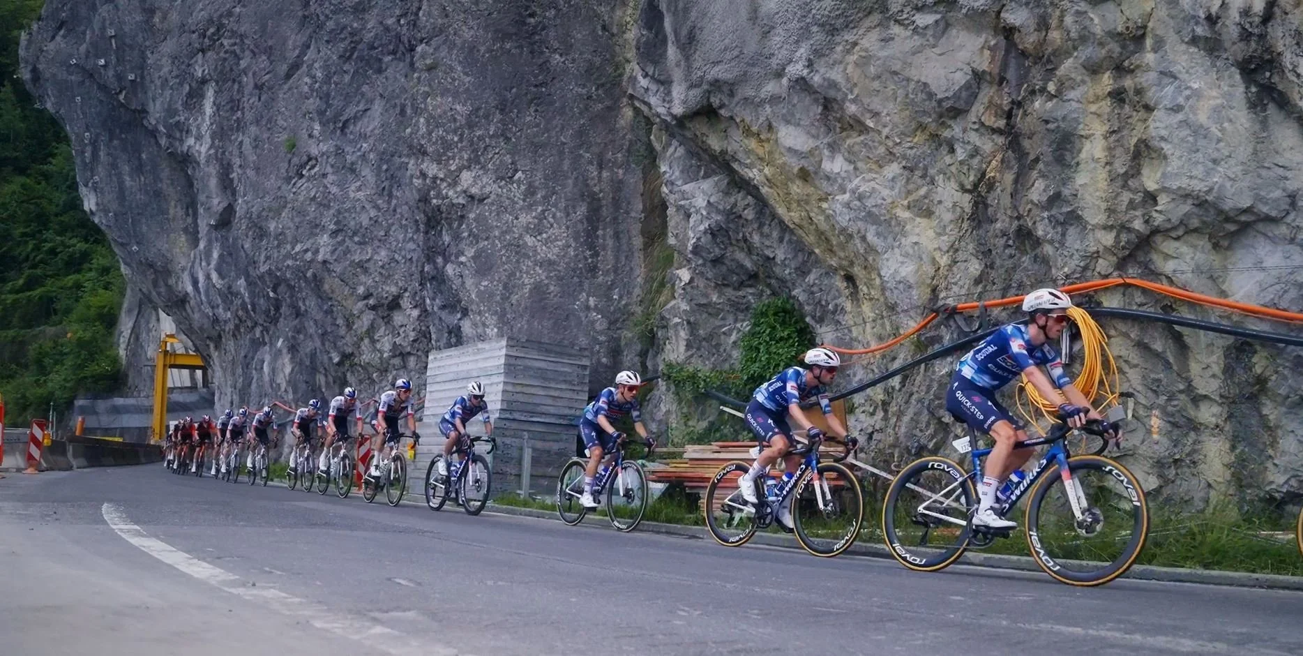 Tour de Suisse auf unserer Baustelle!