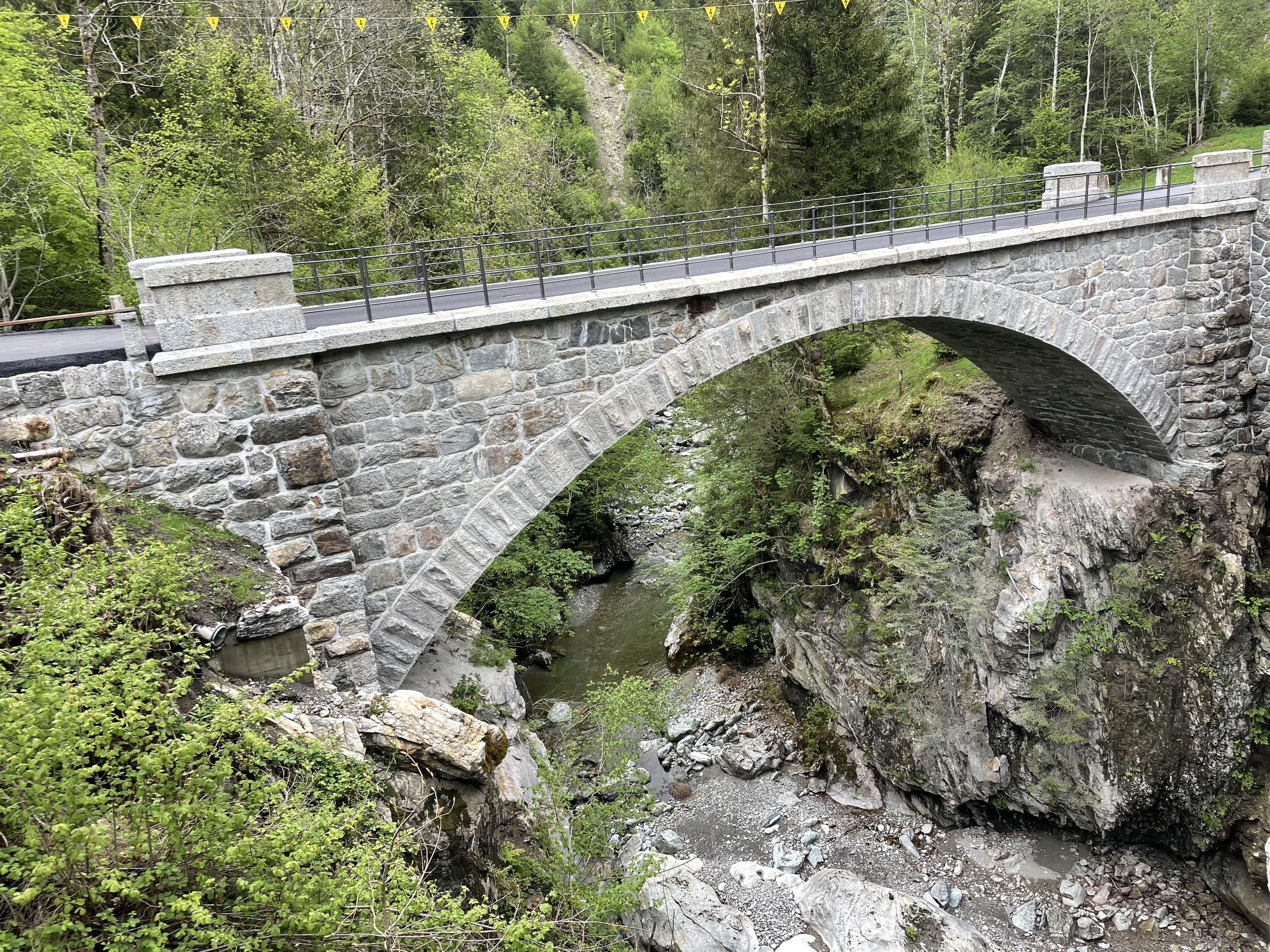 Sanierung der historischen Mattenlochbrücke