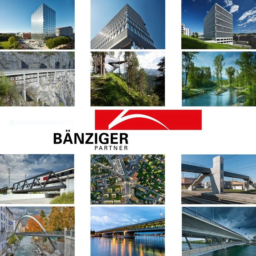 Willkommen bei B&auml;nziger Partner AG! 

Wir sind Dein versierter Partner f&uuml;r anspruchsvolle Bauprojekte. So &uuml;berzeugen wir mit langj&auml;hriger Erfahrung &ndash; seit 1959. Und wir begeistern mit hoher Kompetenz und einer grossen Leiden