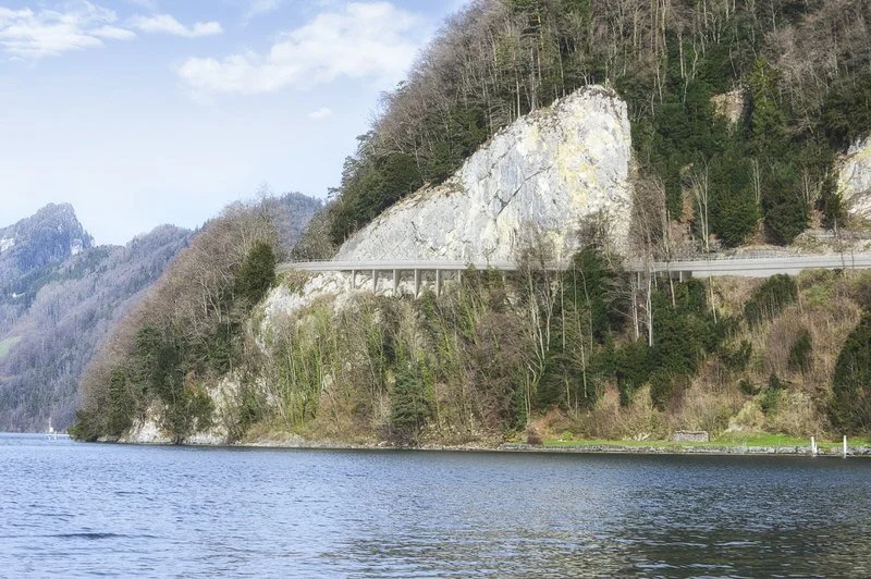 Strassenausbau Ober Nas, Gersau (SZ)