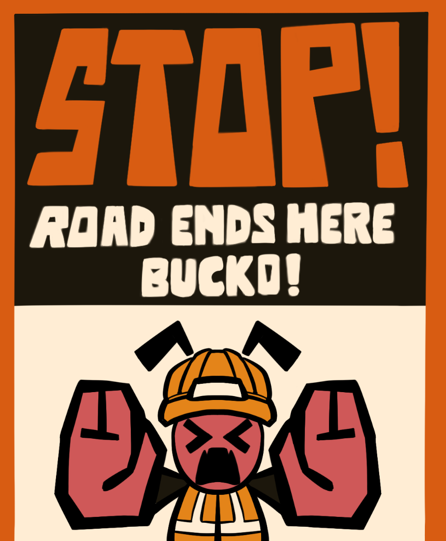 Image of the road sign