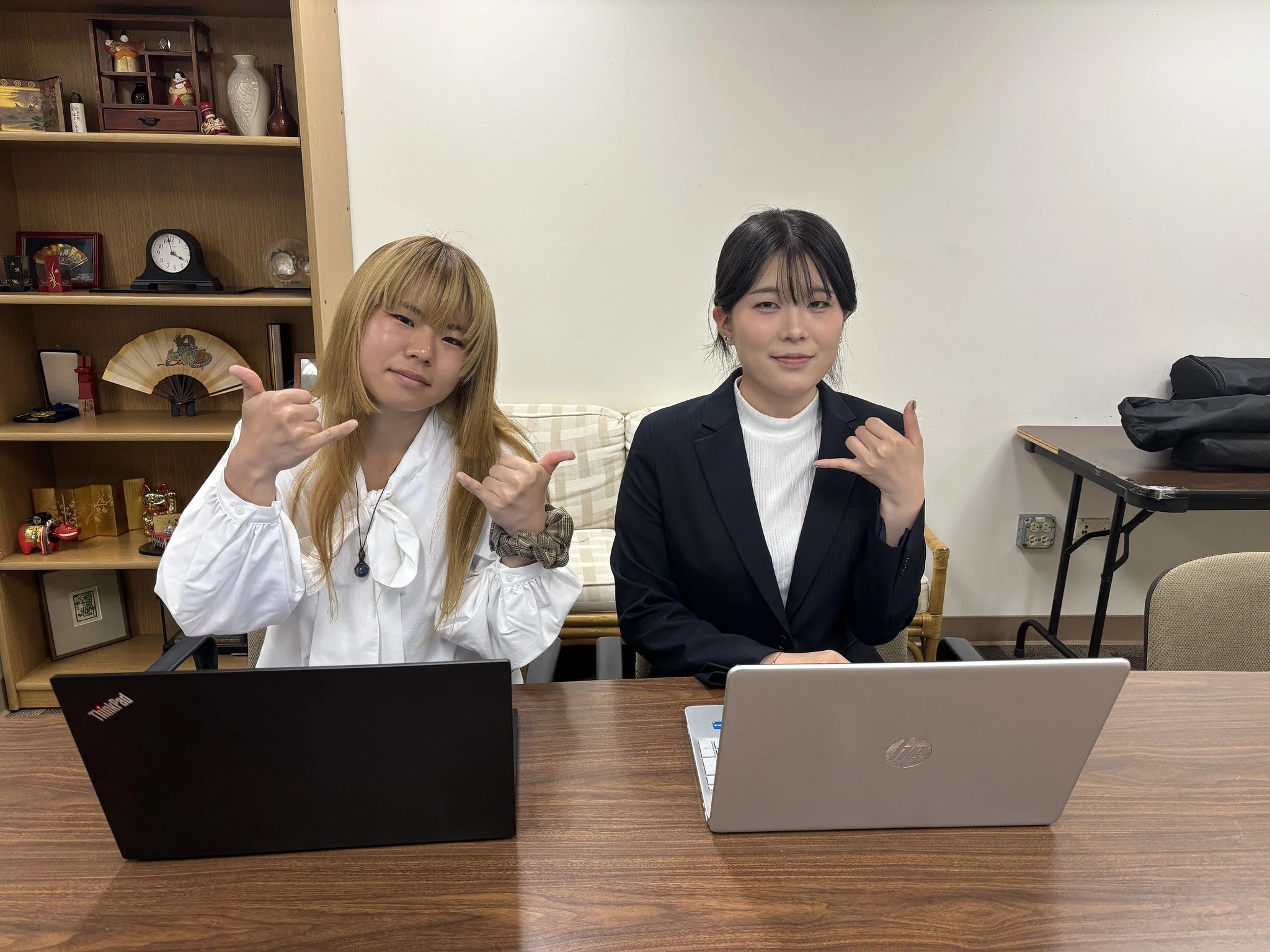 JASH Hosts Student Interns from Fukuoka Foreign Language College