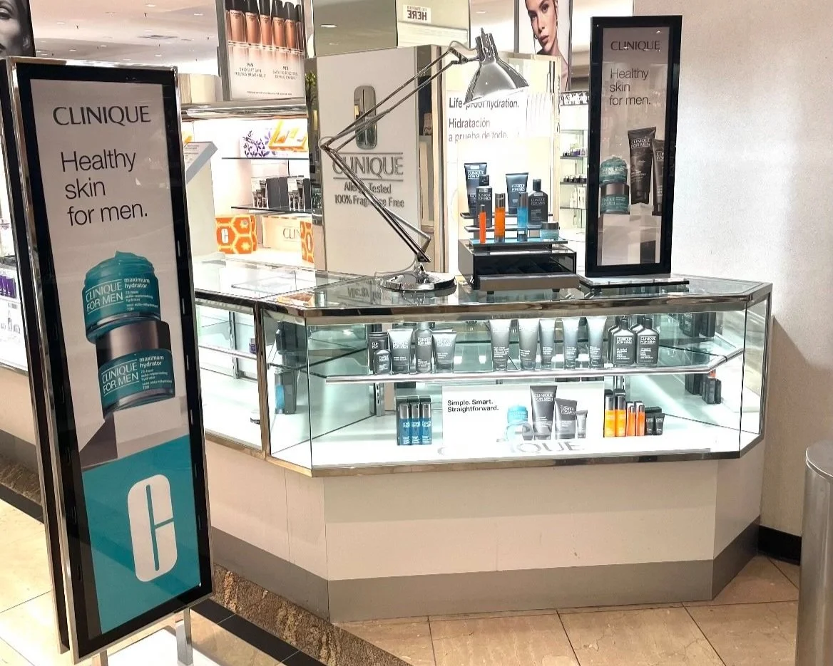 Retail signs for displays