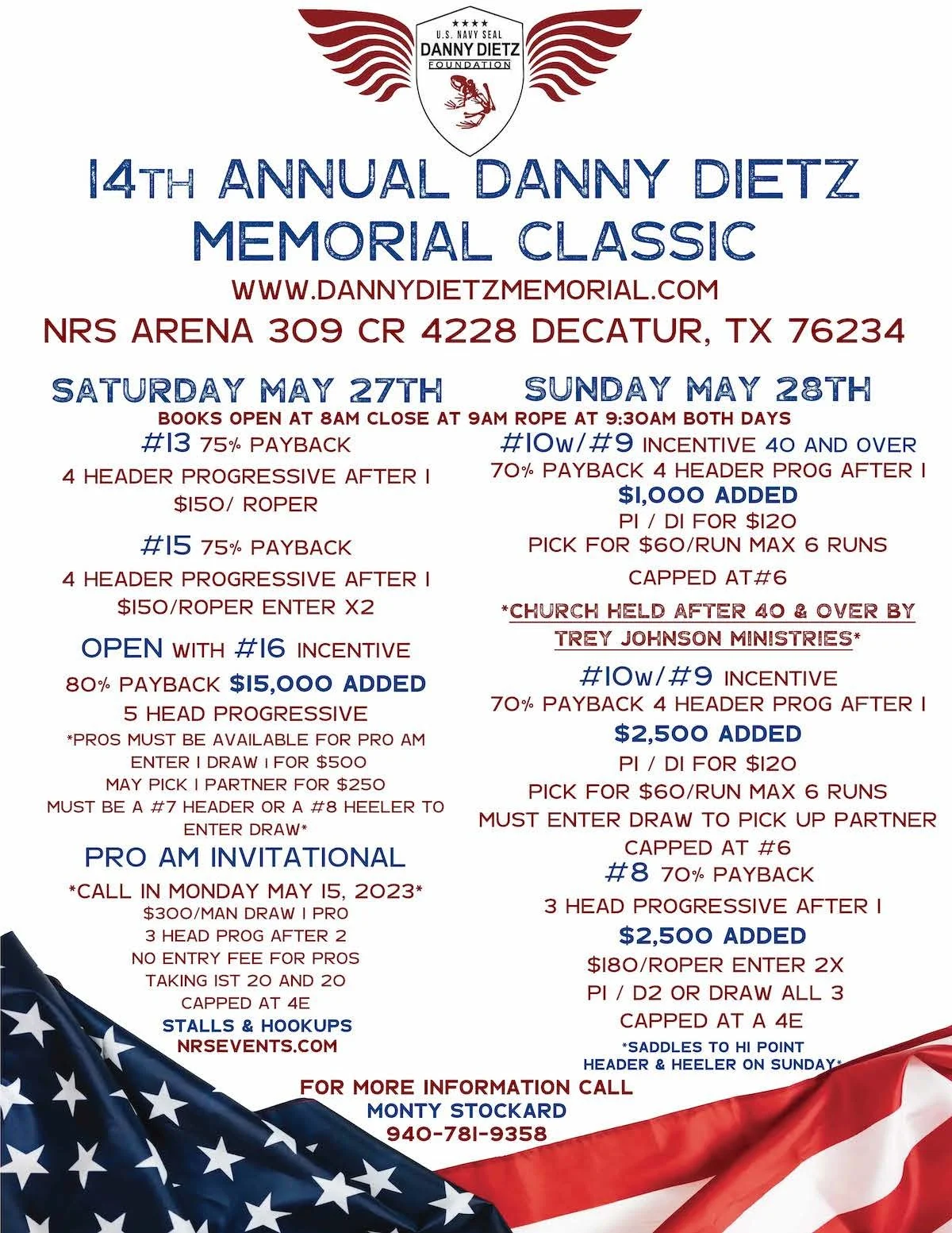 Danny Dietz Memorial — USA Roping Calendar