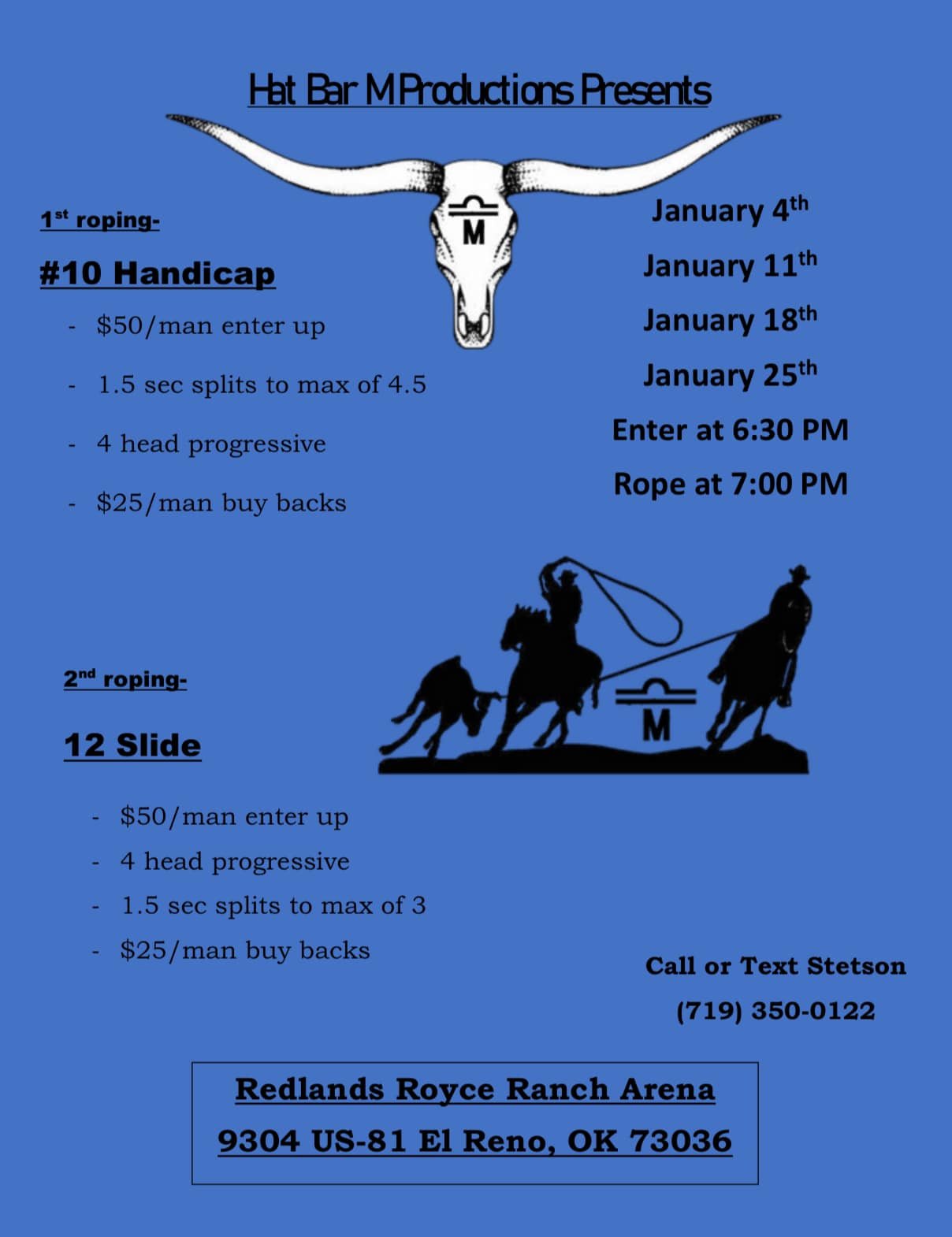 Thursday Jackpot El Reno USA Roping Calendar thursday-jackpot-el-reno-usa-roping-calendar