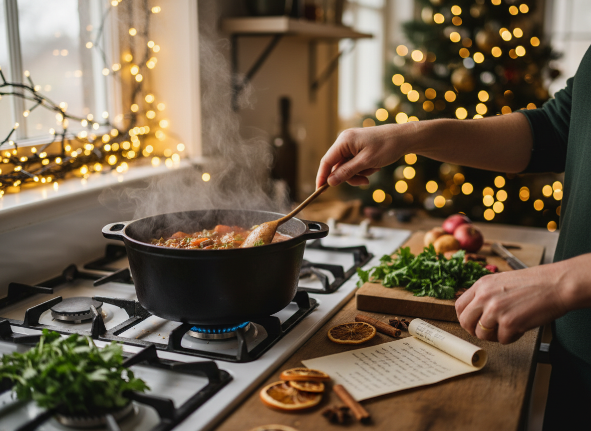 Cooking for Christmas: Multitasking as a Mindful Practice