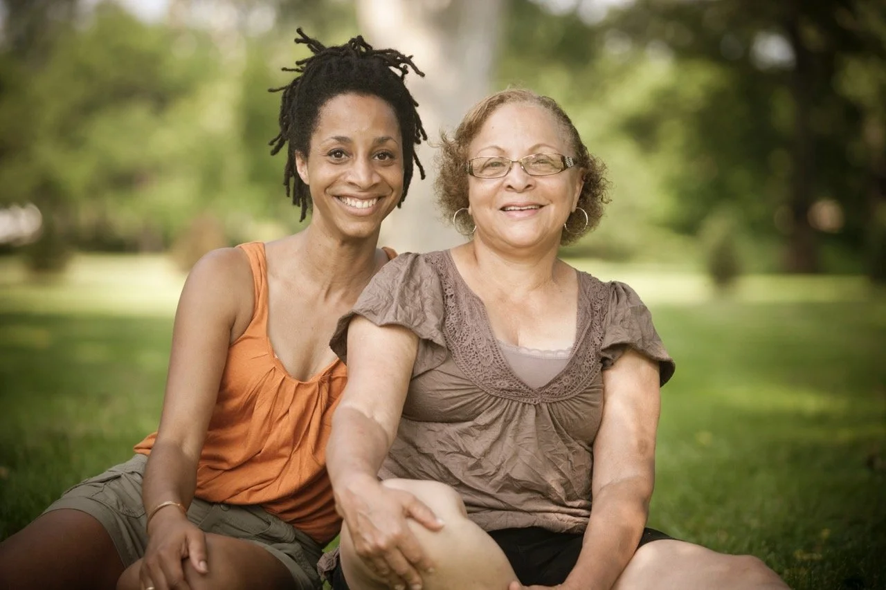  Cynthia Vernón (right),once the only black employee at NASA Data Center in Chrysler's Space Division in Slidell, LA. Credit: Carla Vernón 