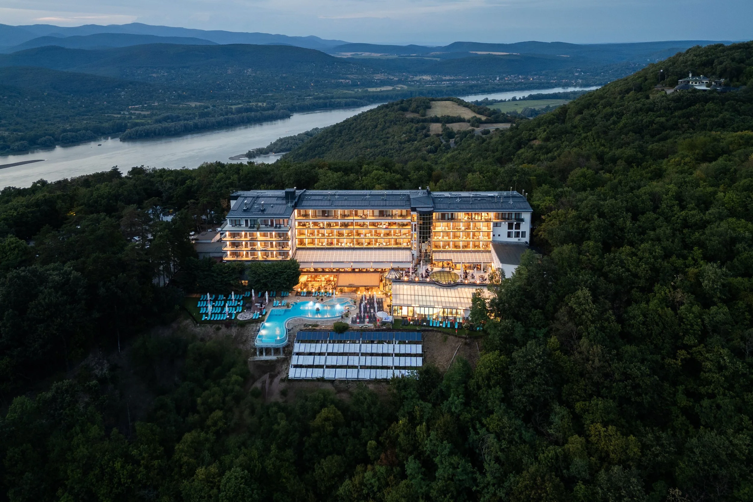 Hotelfotózás Visegrádon: A megújult Hotel Silvanus fotózása