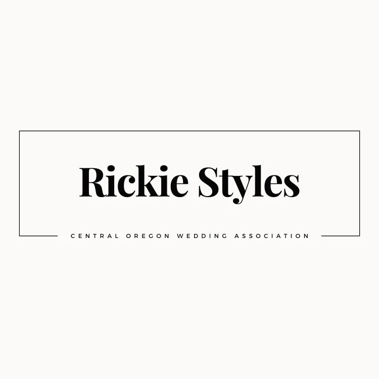 Logo for Rickie Styles, Central Oregon Wedding Association member