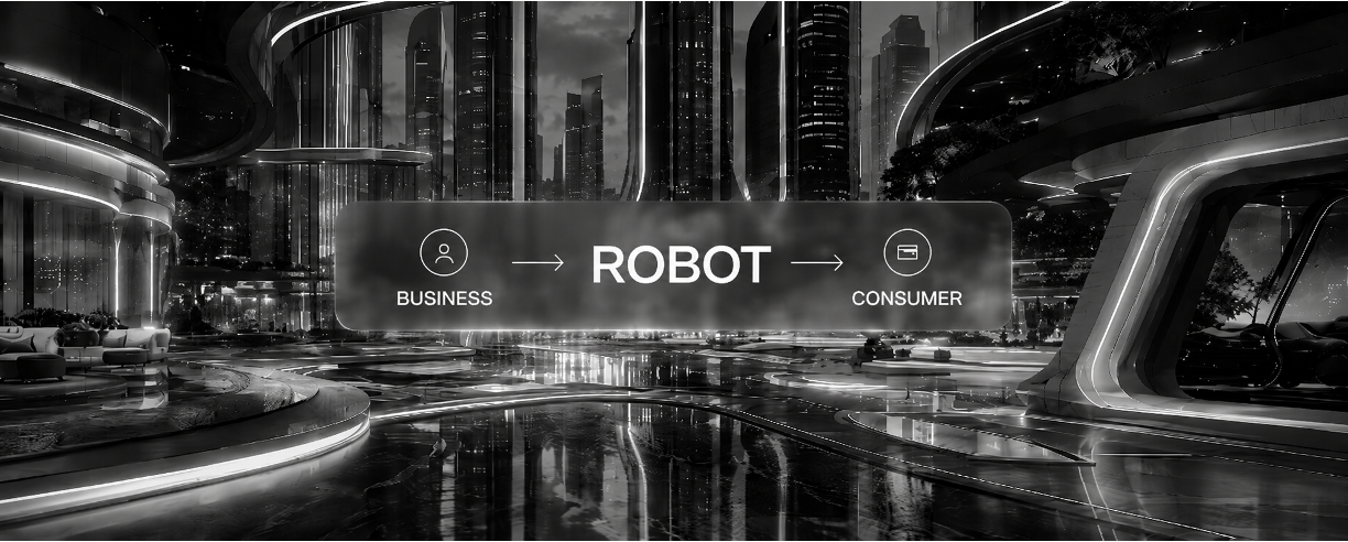 The Future is: “B2R2C" (Business-to-Robot-to-Consumer)