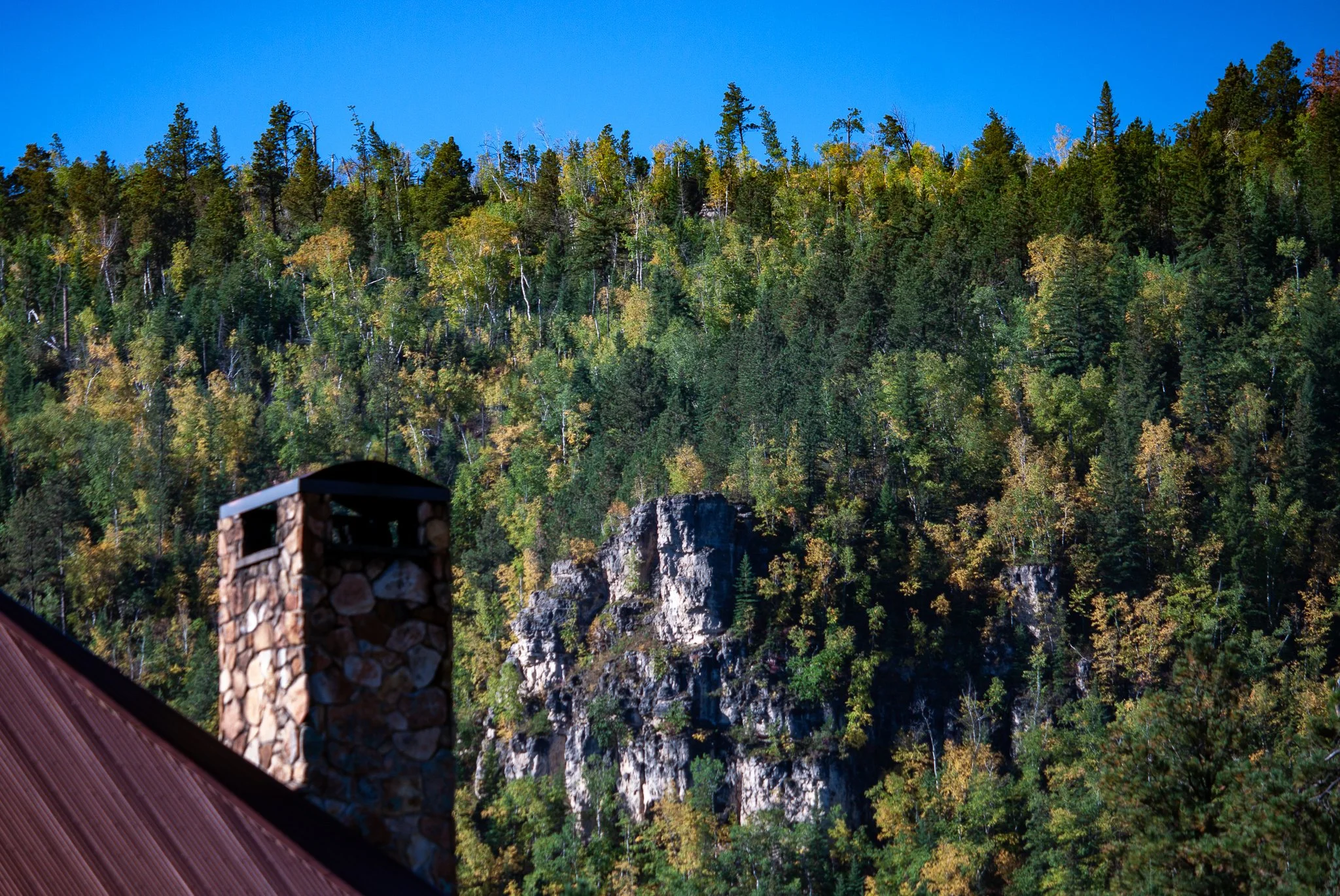 Spearfish Canyon Lodge Looking West