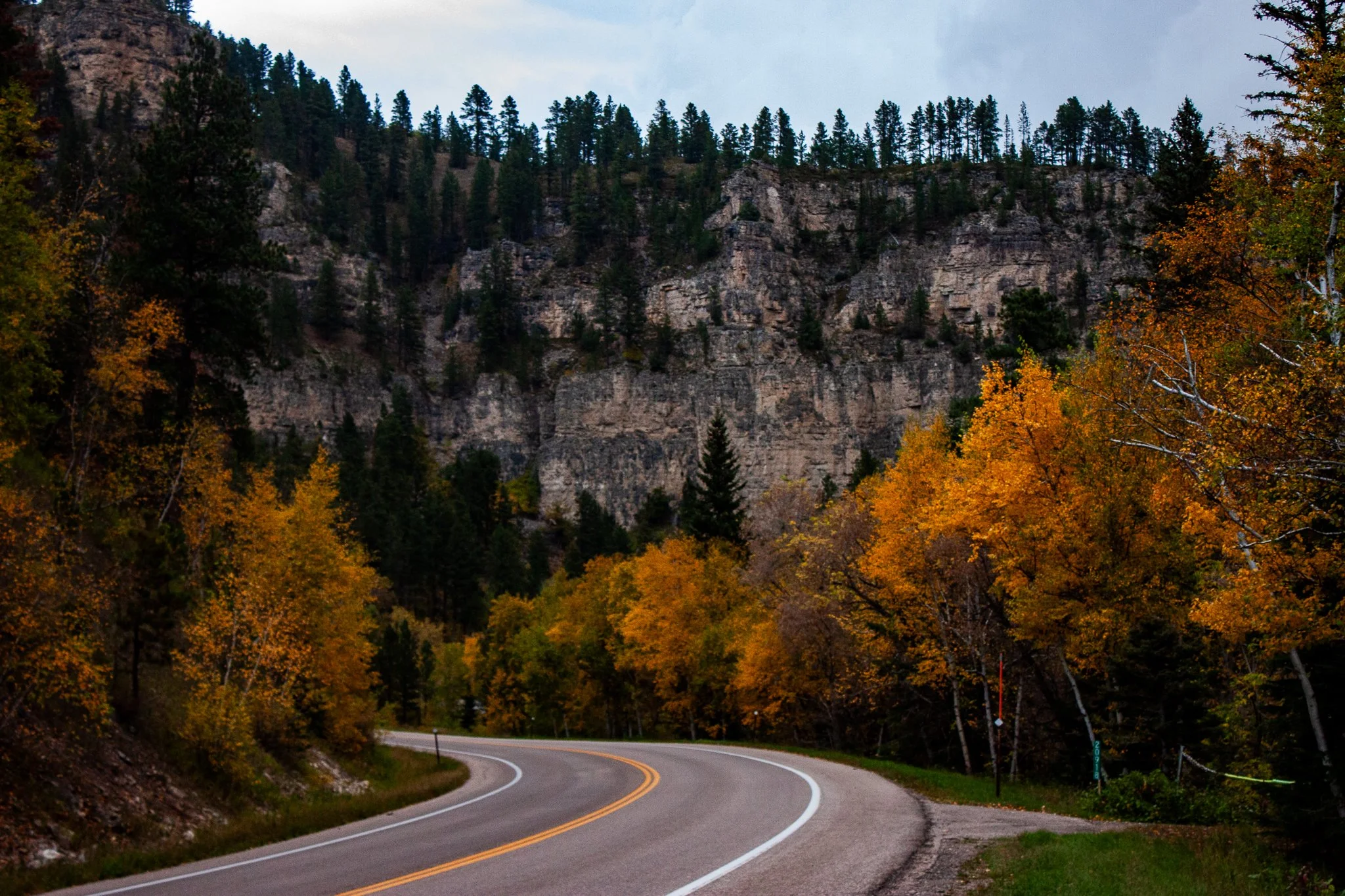 Driving North on 14A