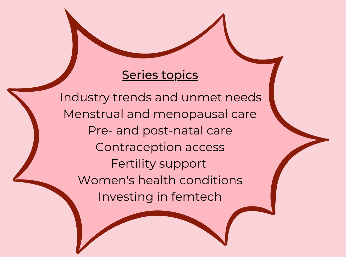 Femtech, women's health, fertility
