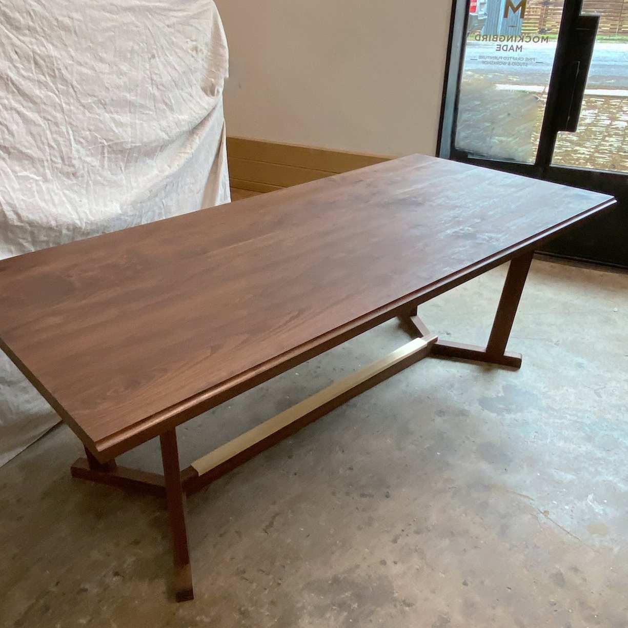 Dining table designed with Jenna Barton Interiors