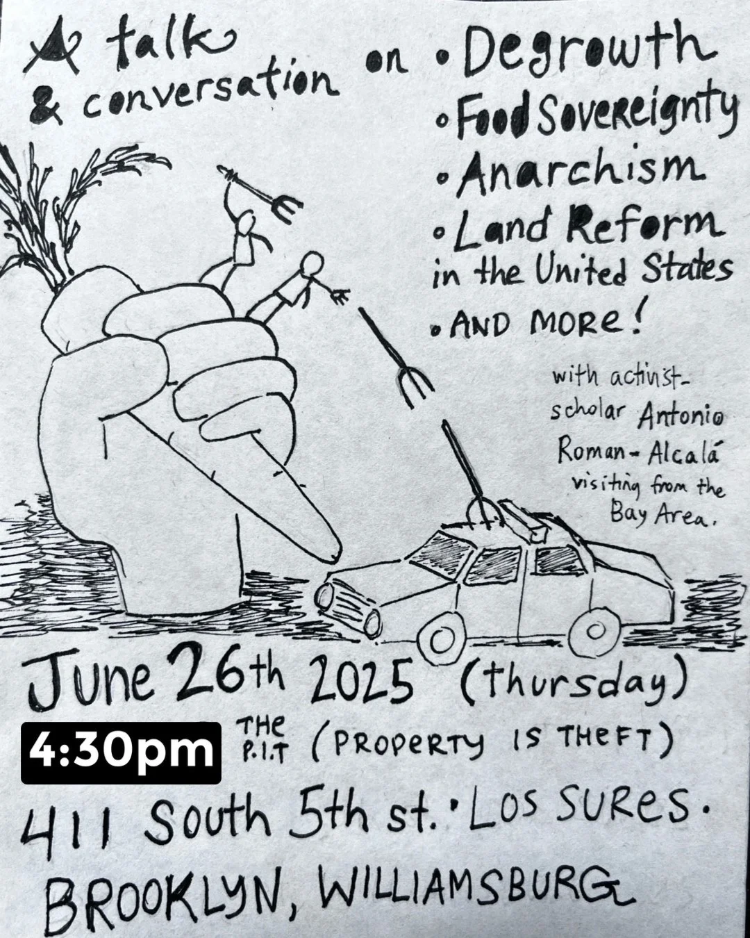 Land Sovereignty, Degrowth and Anarchism - A Discussion