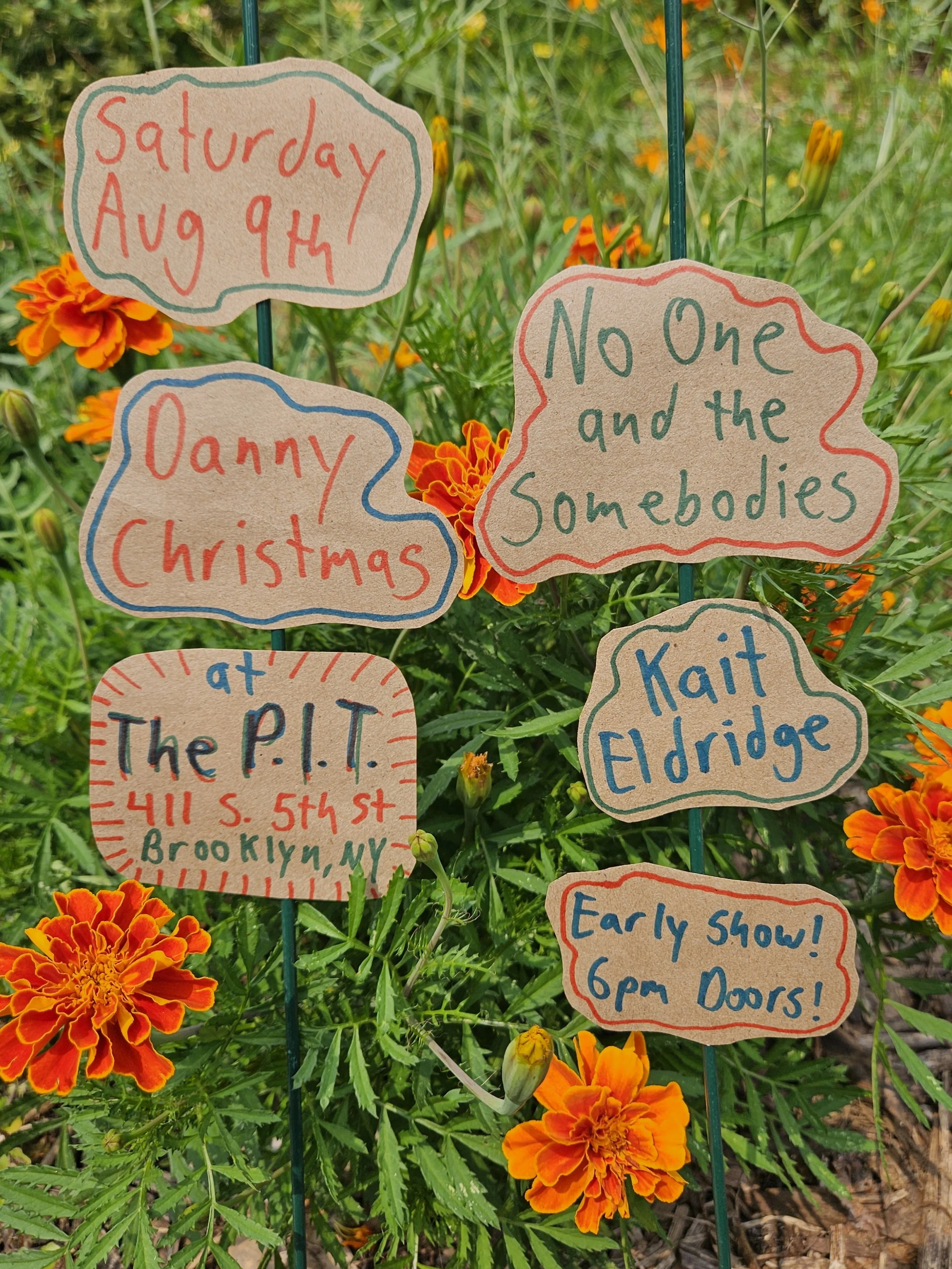 Nobody And The Somebodies//Kait Eldridge//Danny Christmas