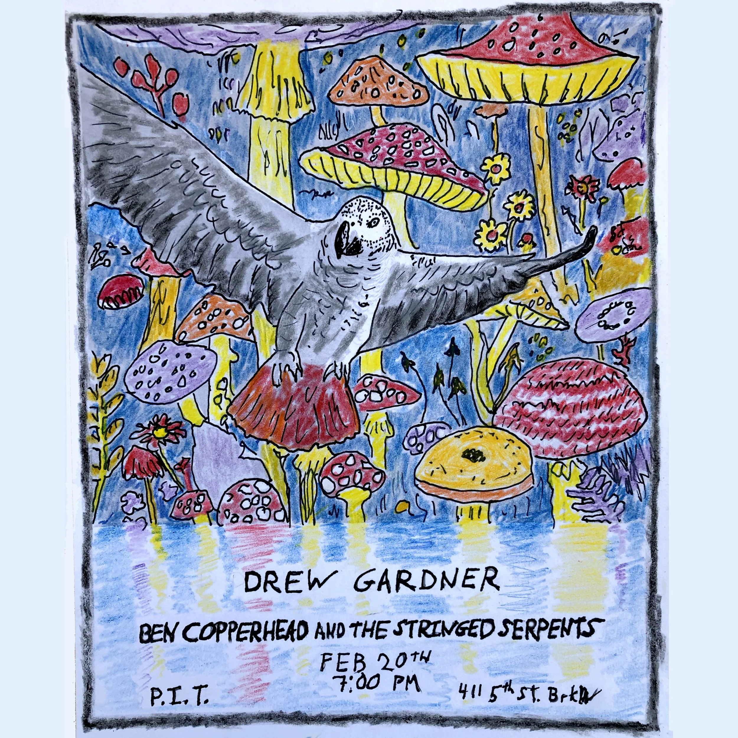 Drew Gardner//Ben Copperhead and The Stringed Serpents