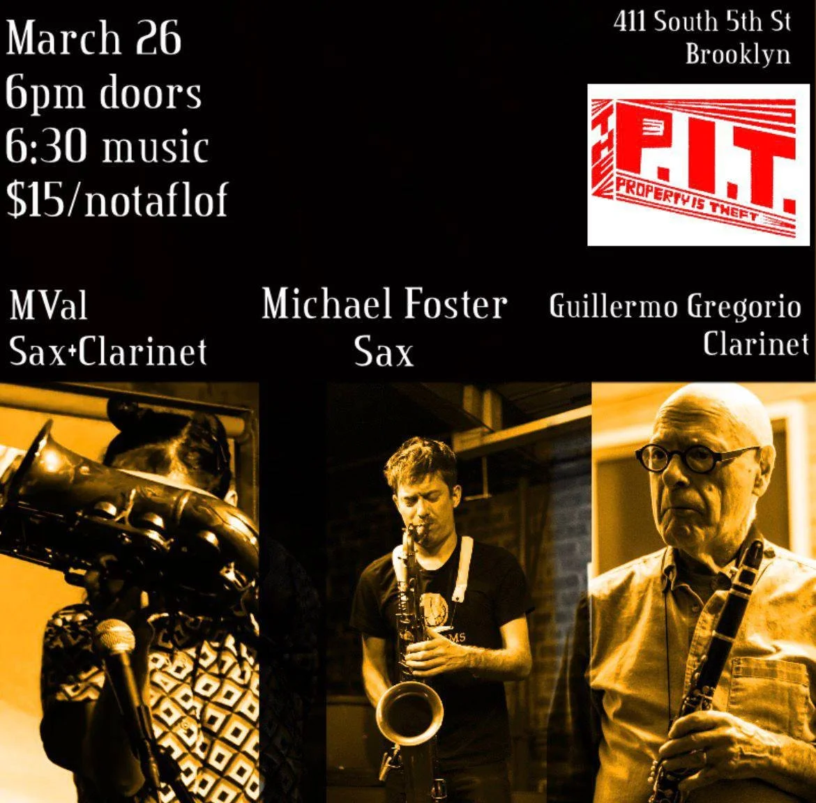 M.Val/Michael Foster/Guillermo Gregorio