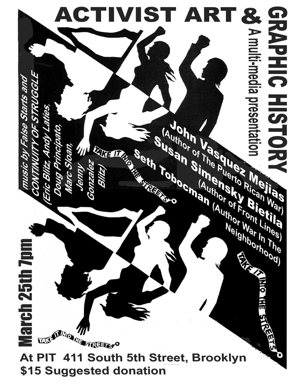 WW3 Illustrated Presents Activist Art &amp; Graphic History ft Susan Simensky Bietila, John Vasquez Mejias and Seth Tobocman