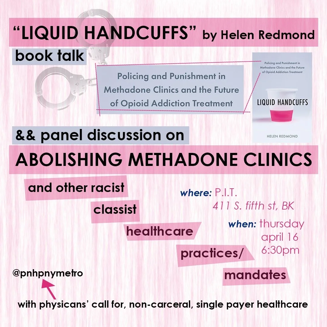 Book Talk: Liquid Handcuffs with author Helen Redmond