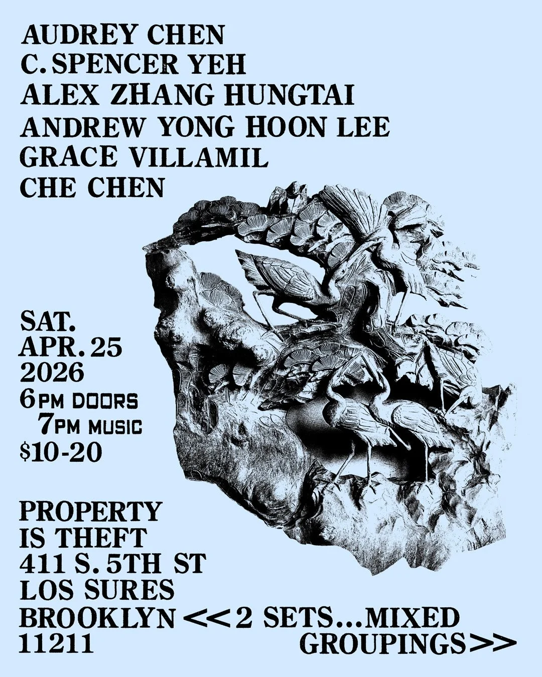 Audrey Chen/C. Spencer Yeh/Alex Zhang Hungtai/Che Chen/Grace Villamil/Andrew Yong Hoon Lee