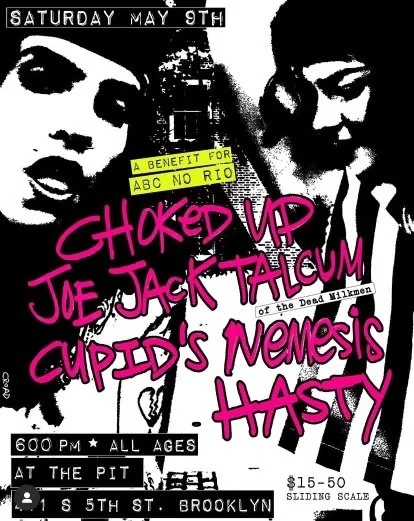 ABC NO RIO Benefit: Choked Up/Joe Jack Talcum/Cupid’s Nemesis/Hasty