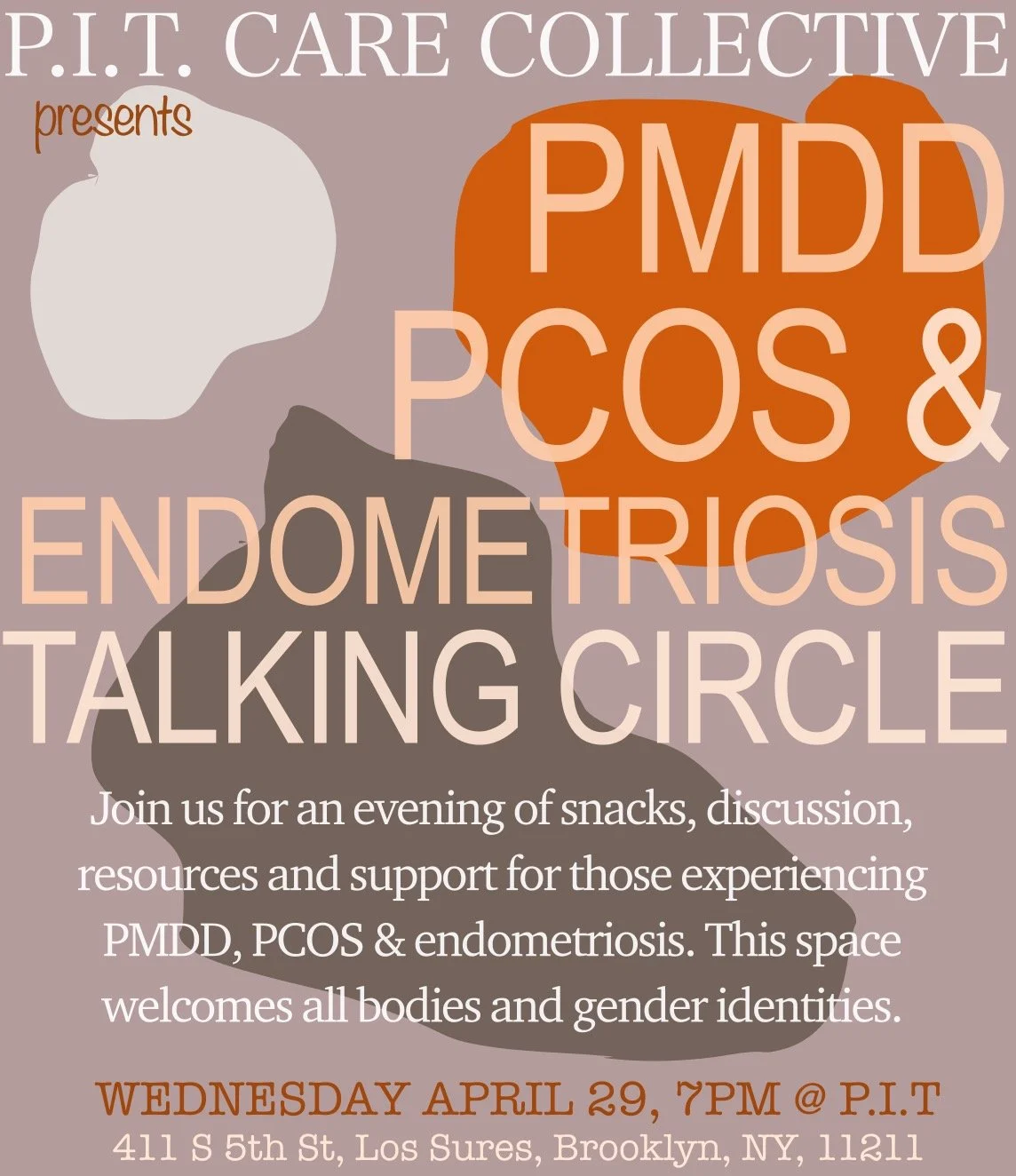 PIT Care Collective: PMDD, PCOS &amp; Endometriosis Talking Circle 