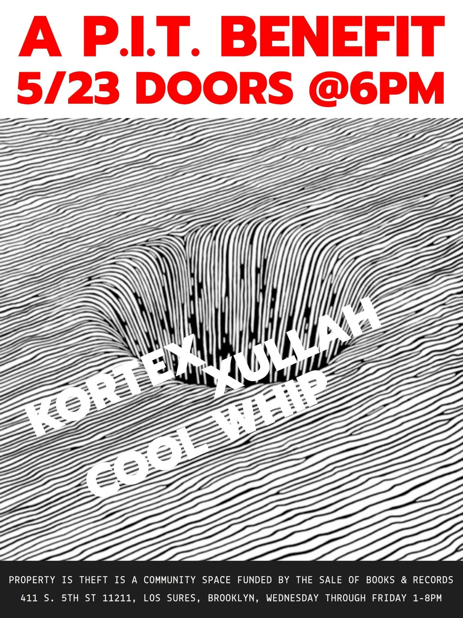 P.I.T. Benefit Show ft. Kortex/Cool Whip/Jim McHugh