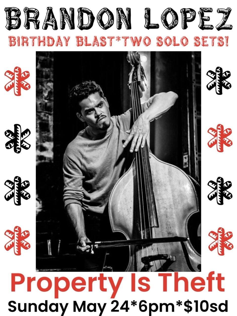 Brandon Lopez Birthday Blast: Two Sets of Solo Bass