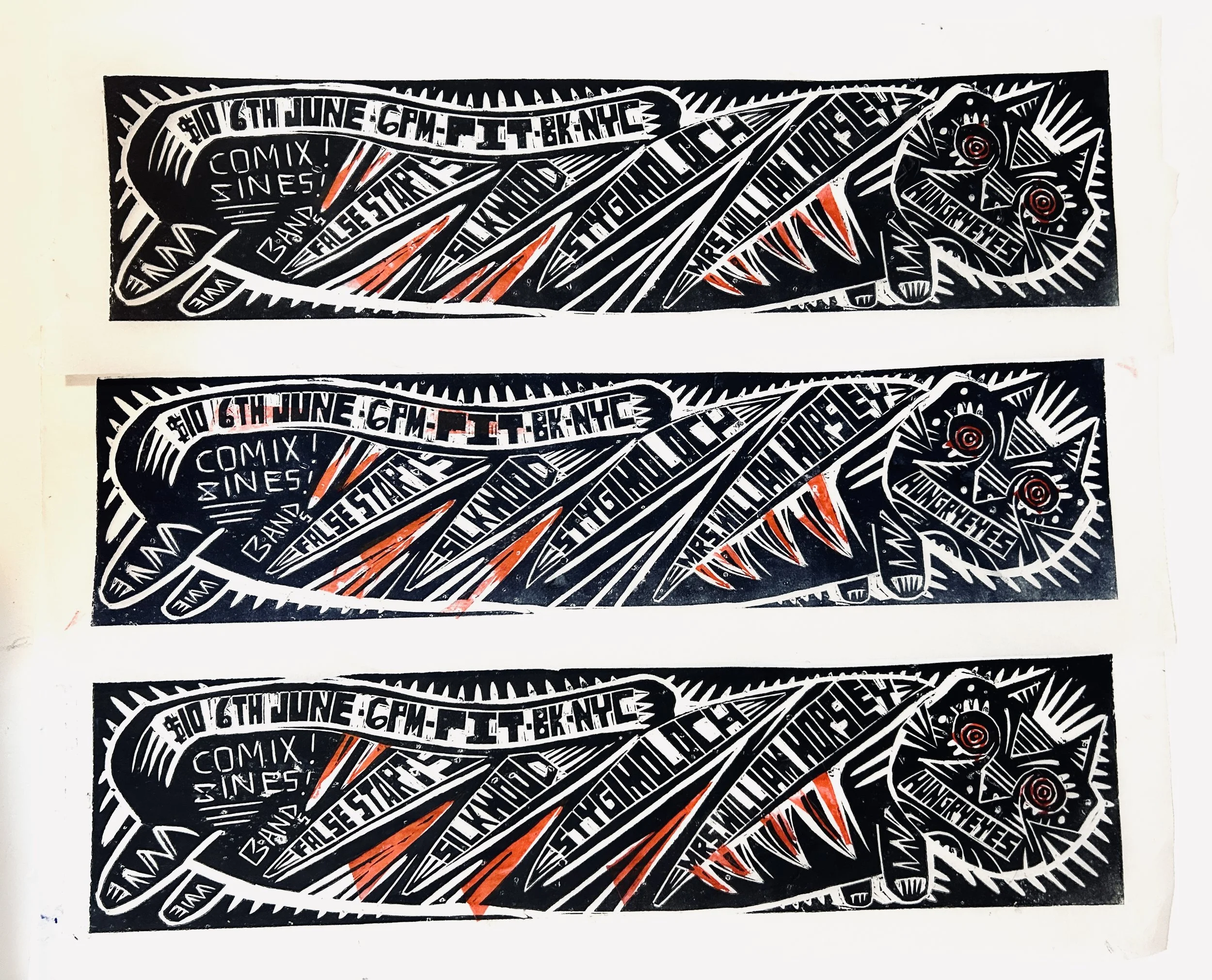 Hungry Eyes Presented by John Vasquez Mejias: Silkwood//Stygimoloch//Mrs. William Horsley
