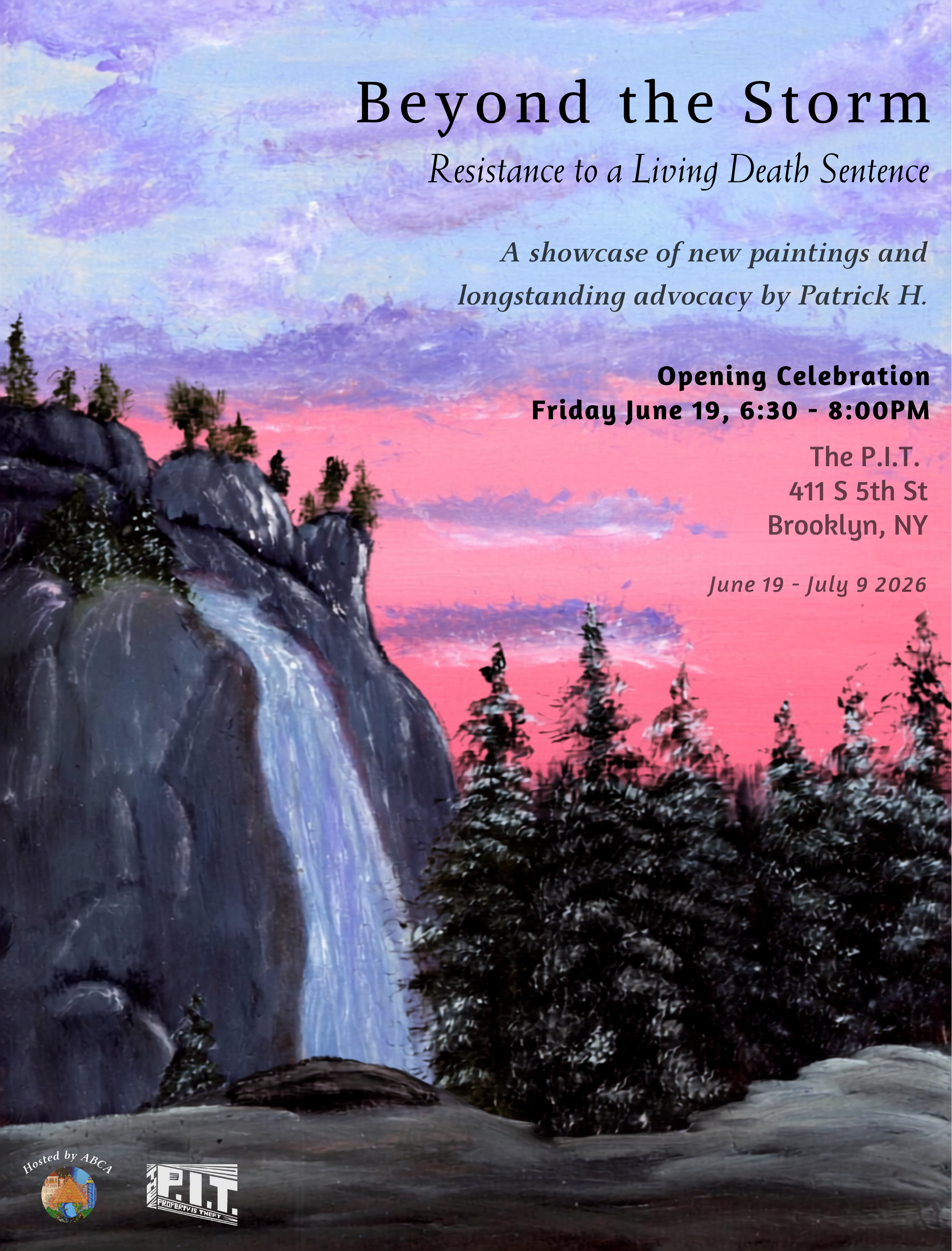 Opening Party: Beyond The Storm - Resistance to a Living Death Sentence