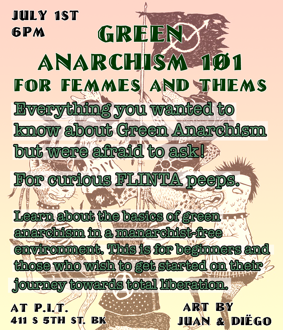 Green Anarchism 101 For Femmes and Thems