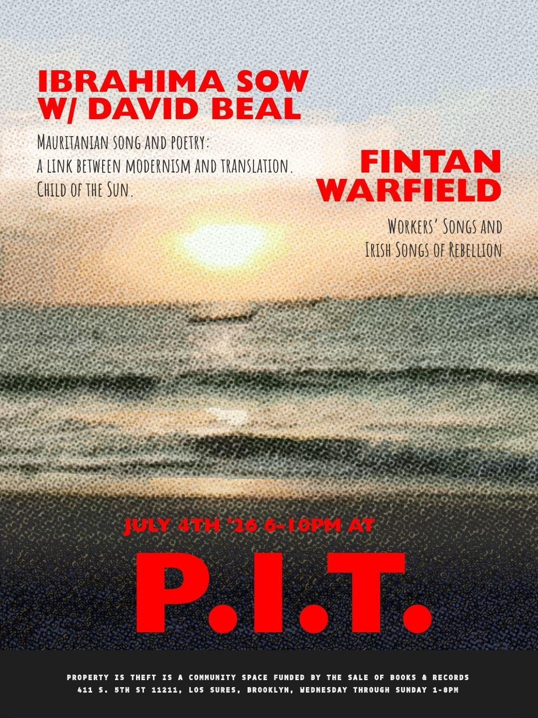 Ibrahima Sow &amp; David Beal//Fintan Warfield