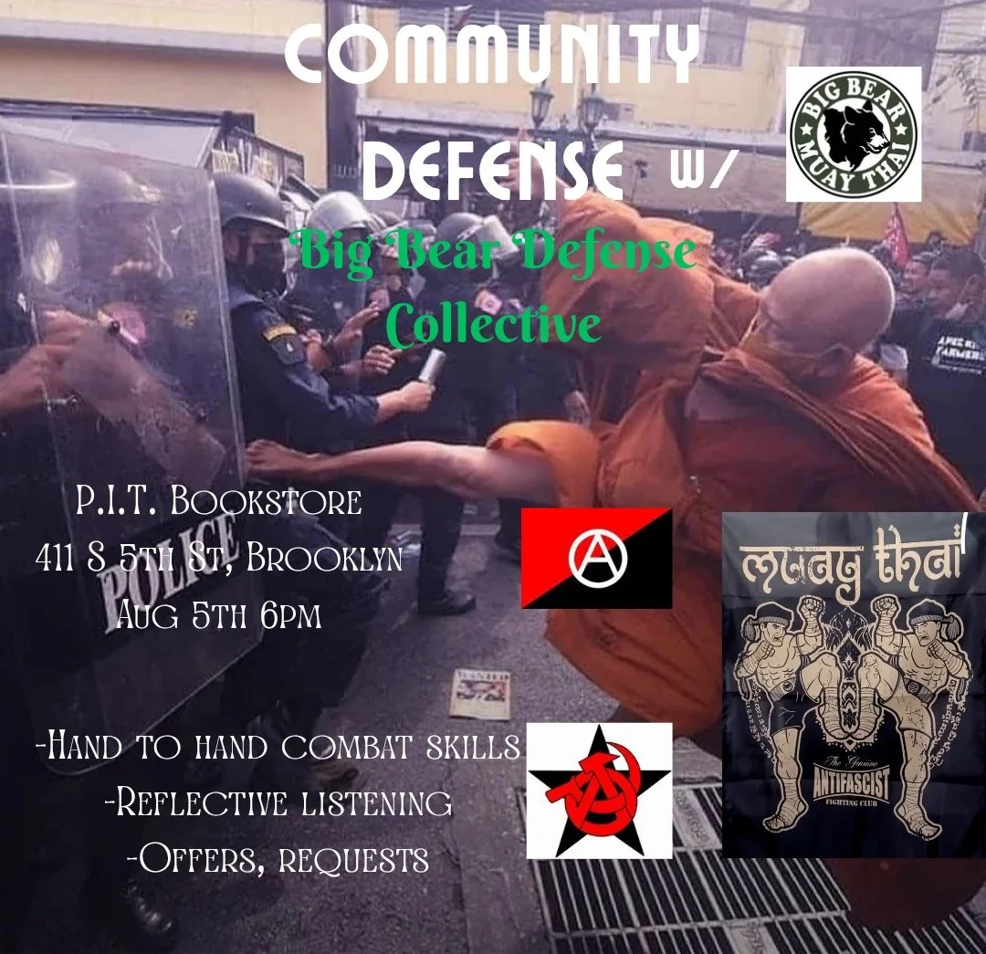 Community Defense Workshop with Big Bear Muay Thai