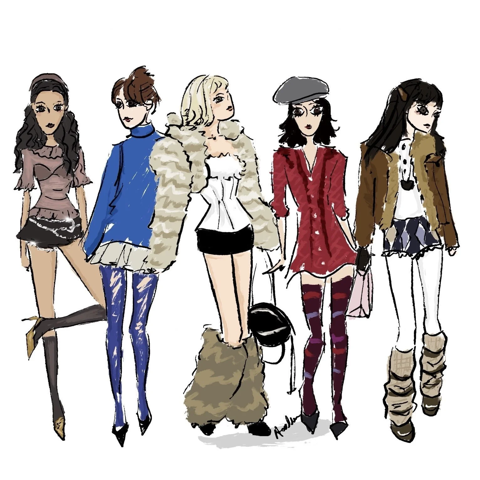 Fashion Illustration Commission Request