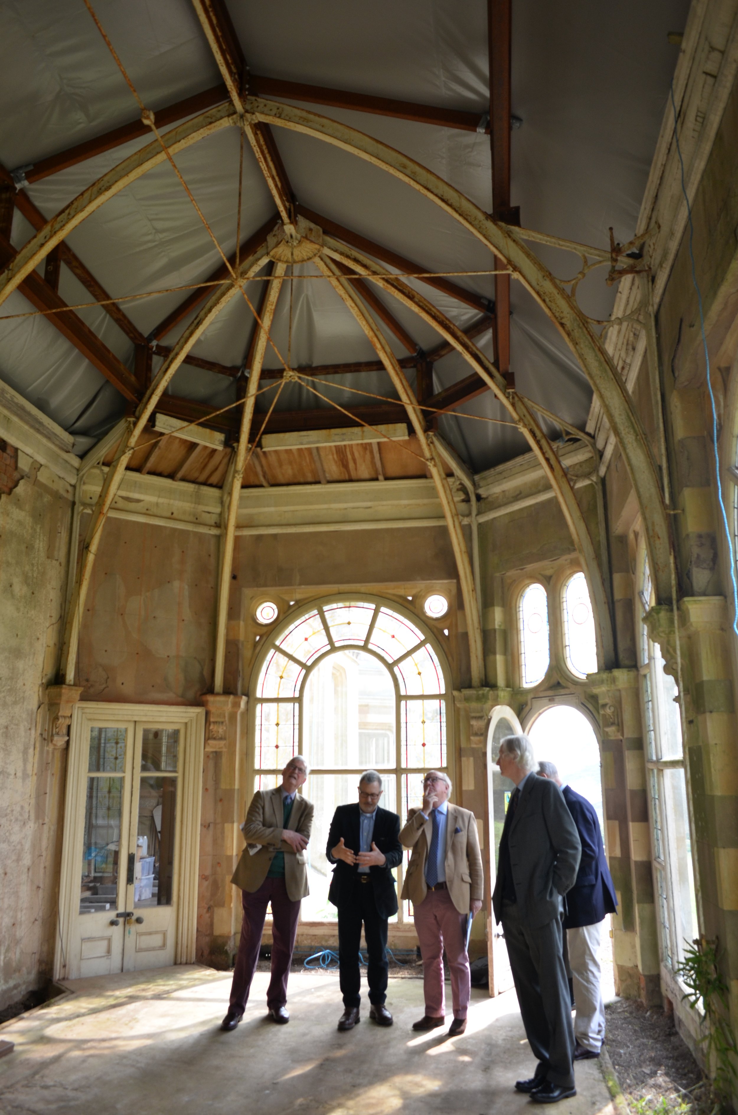 HHF trustees at Hasfield Court